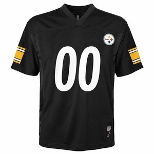 NFL Kids & Youth Team Color Fashion Jersey - Pittsburgh Steelers 12M